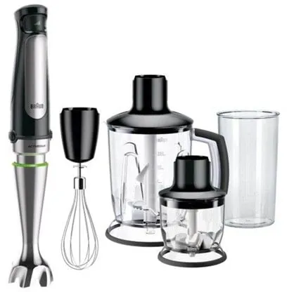 Braun Stavblender MultiQuick 7 MQ7045 Black - 1000 W