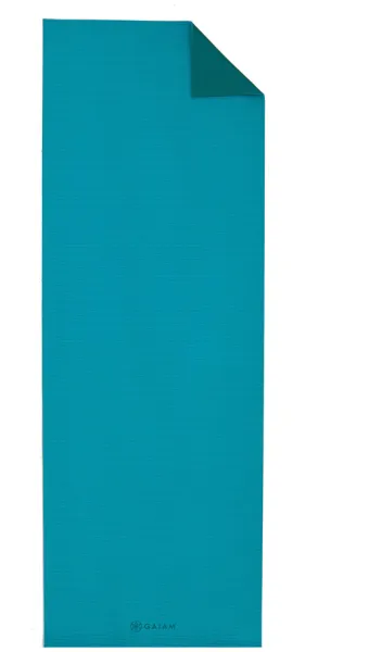 Gaiam Turquoise Sea 2 color Yogamåtte 3mm